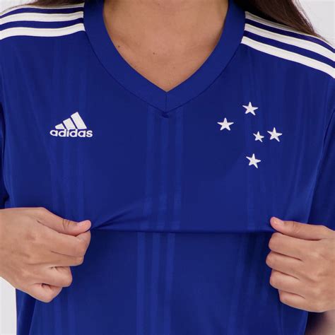 Camisa Adidas Cruzeiro I 2020 Feminina FutFanatics