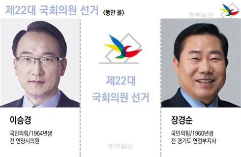 우리동네 누가 뛰나 동안을 이재정vs심재철 리턴매치 성사될까 여야 10명 출사표