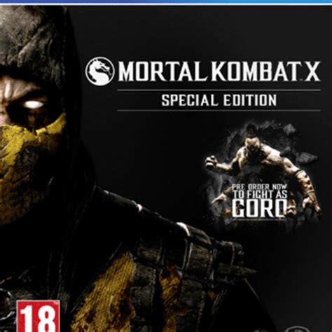 Mortal Kombat X Special Edition Ps4 Zavvi Uk