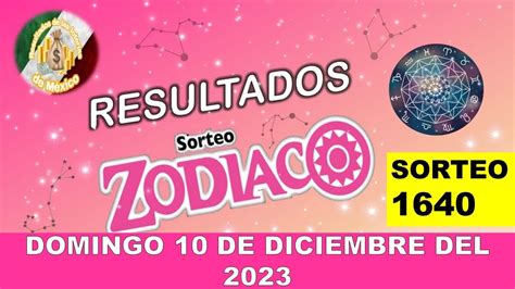 Resultados Sorteo Zod Aco Del Domingo De Diciembre Del