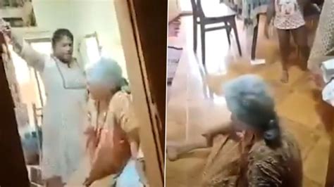 Kerala Shocker Woman Assaults 80 Year Old Mother In Law In Kollam