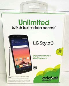 LG Stylo 3 Cricket Wireless Cell Phones Smartphones For Sale EBay