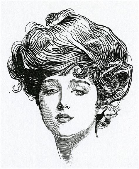 Gibson Girl Art Print By Charles Dana Gibson Charles Dana Gibson