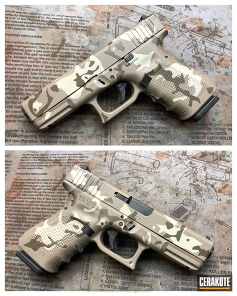 Glock 23 in a Cerakote MultiCam Finish by KEVIN HERMANSON | Cerakote