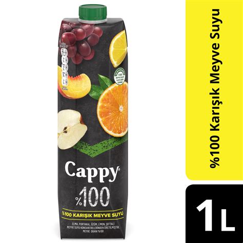 Cappy 100 Elma Karışık Meyve Suyu 1 L Macroonline