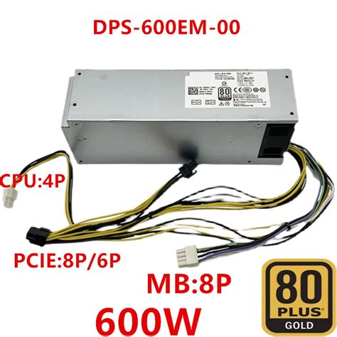 New Psu For Dell Optiplex Pin W Power