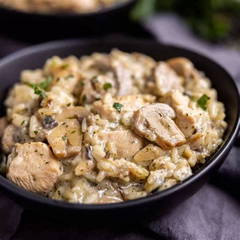 Stovetop Creamy Chicken And Rice Dinners Dishes And