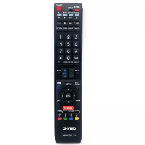 Ghyrex New Remote Ga005wjsa For Sharp Tv Ga890wjsa Gb118wjsa Gb004wjsa