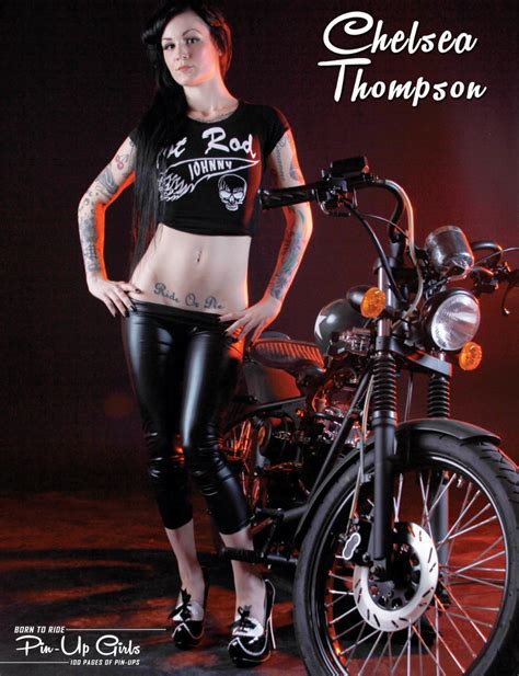 Pin Up Girls Motorcycle