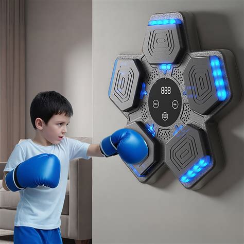 Jungdeepe 2024 Music Boxing Machine With Smart Boxing Machine With Led