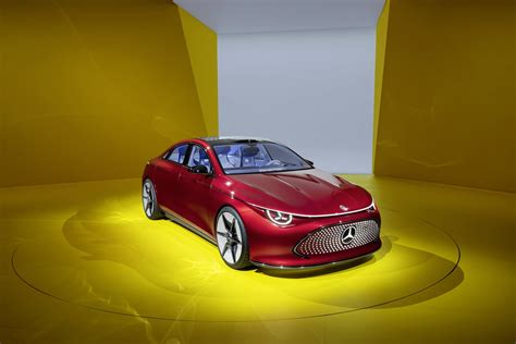 Iaa Munich Mercedes Cla Concept Consommation Mini Pour