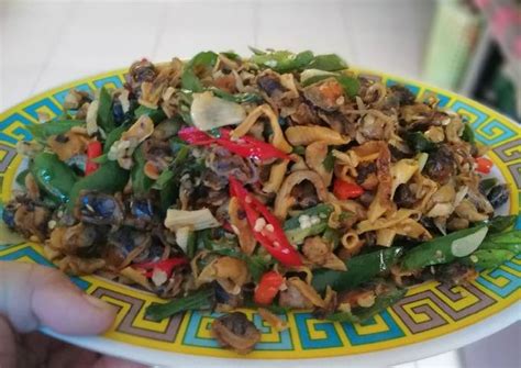 Resep Oseng Kerang Dara Cabe Ijo Oleh Umie Arfaya Cookpad