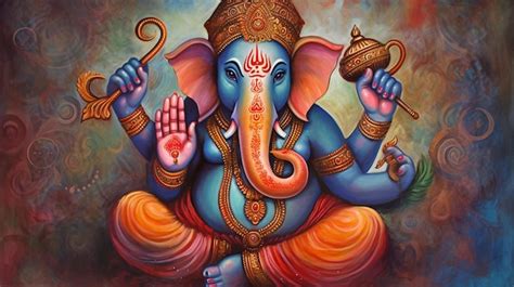 Lord Ganesha Abstract Art Infoupdate Org