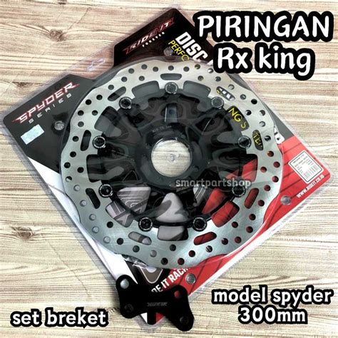 Jual Piringan Rx King New Cakram Depan Rx King Mm Set Breket Model