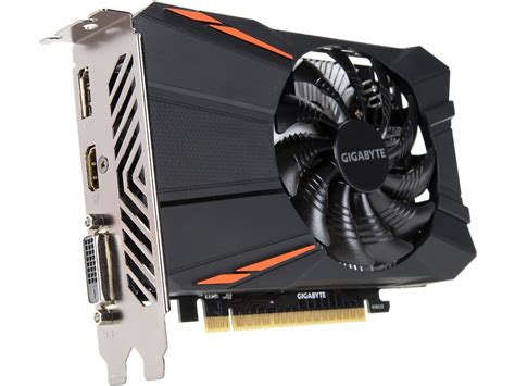 Refurbished GIGABYTE GeForce GTX 1050 Ti Video Cards GV N105TD5 4GD