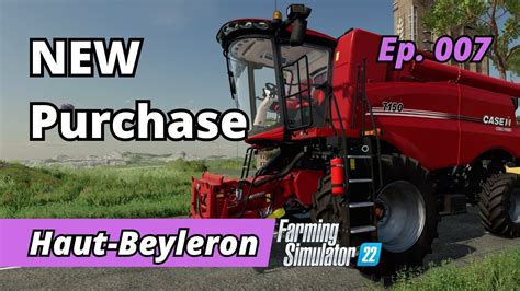 New Combine Purchase Contract Harvest Haut Beyleron Ep Start