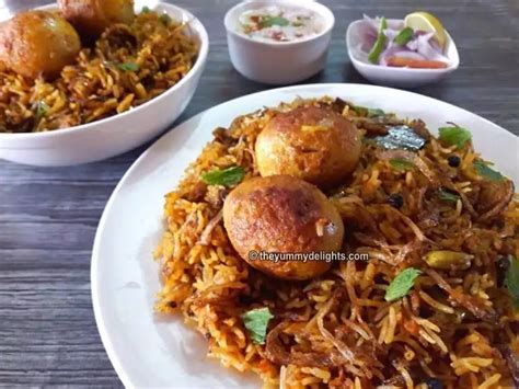 Egg Biryani In Pressure Cooker Quick Egg Biryani In 30 Minutes