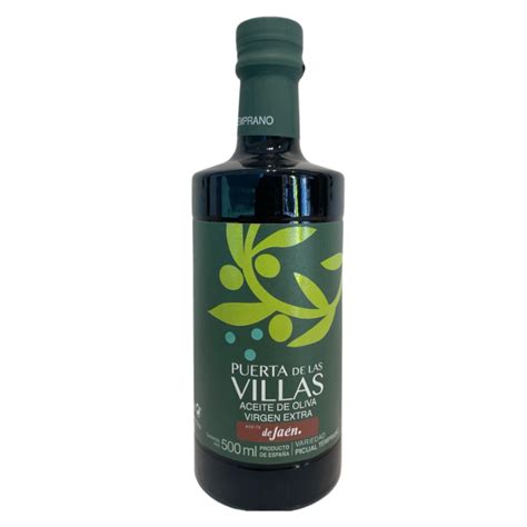 Extra Virgin Olive Oil Puerta De Las Villas 5 Lt PET Picual Variety