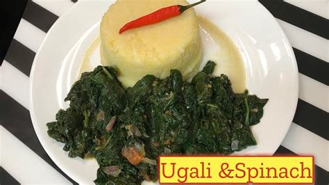 How To Cook Ugali Ugali And Spinach For Lunch Ugali Ugalirecipe Kenyanfood Youtube