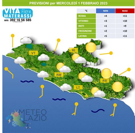 Bollettino Meteo Per Oggi Febbraio E Domani Febbraio