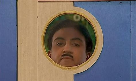 Jethalal Looking From Window - Meme Template