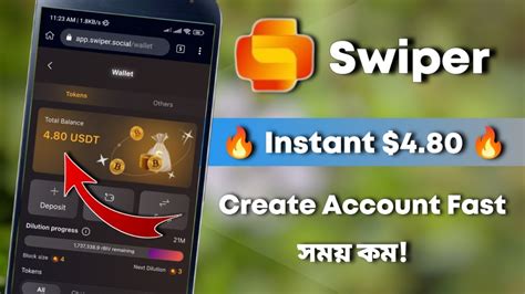 Swiper Instant Payment Swiper Payment Proof Swiper Account Create