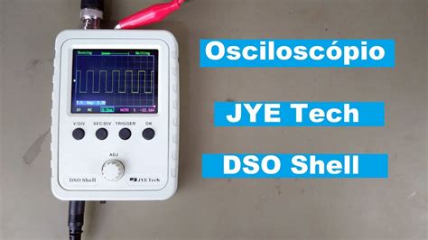 Osciloscópio DSO Shell DSO150 JYETech montagem do kit banggood