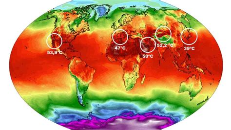 Las Olas De Calor De Julio Son Una Crisis Mundial De Los Primeros 50ºc