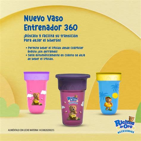 El NUEVO Vaso Entrenador 360 de Ricitos de Oro será tu mejor aliado