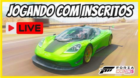 FORZA HORIZON 5 JOGANDO OS INSCRITOS Fh5 Forzahorizon5 YouTube