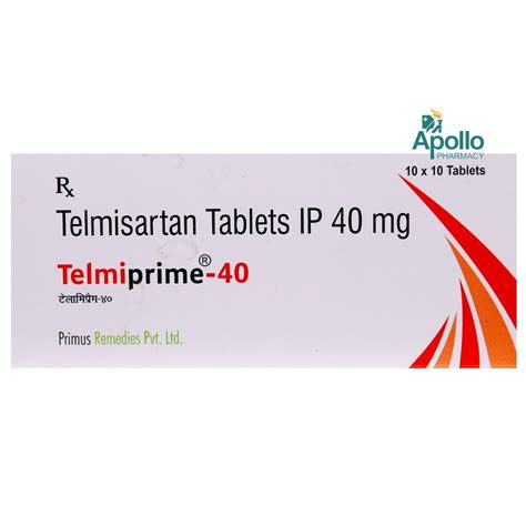 Telmiprime Tablet S Price Uses Side Effects Composition