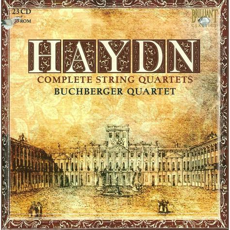 Complete String Quartets Buchberger Quartet De Haydn Joseph Coffret