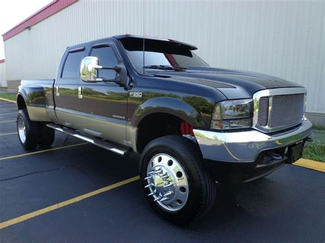 Lifted 2001 Ford F 350 Lariat Dually Pickup Custom For Sale