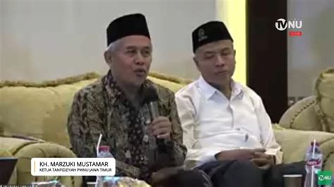 Kiai Marzuki Mustamar Ungkap Perlunya Amanah Kepada Ilmu