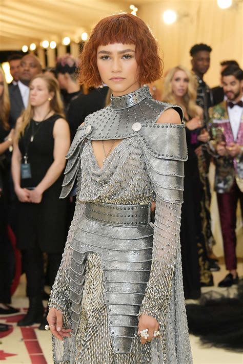 Zendaya 2018 Met Costume Institute Gala In Nyc Gotceleb