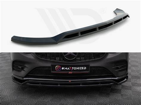 Front Splitter Mercedes Benz Glc Coupe Amg Line Amg C Maxton