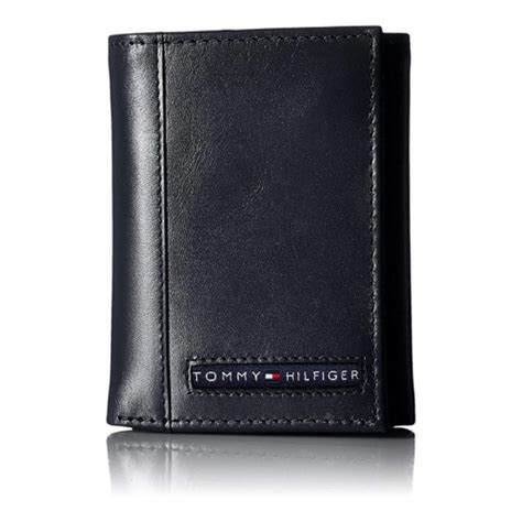 Carteira Masculina Couro Tommy Hilfiger Trifold Rfid No Shoptime