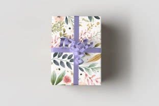 Present Wrapping Paper Mockup Graphic By Rami S Design Creative Fabrica