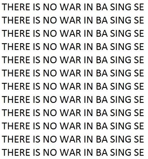 There is No War in Ba Sing Se | Know Your Meme