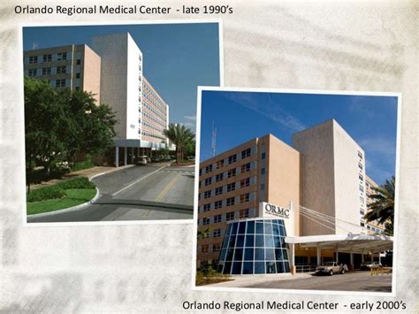 Orlando Regional Medical Center Then And Now