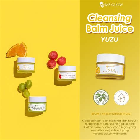 Jual Cleansing Balm Juice Ms Glow Shopee Indonesia