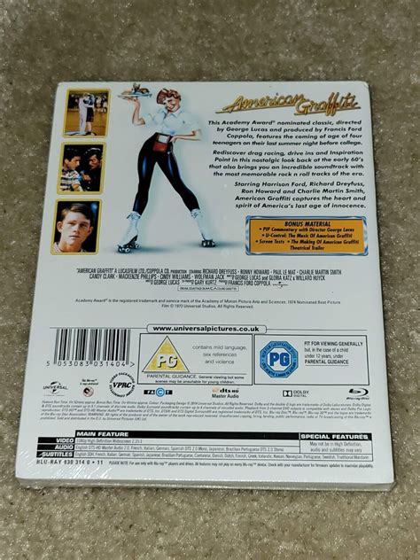 American Graffiti Blu Ray Steelbook Zavvi Exclusive EBay