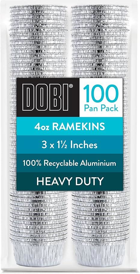 Amazon Dobi Ramekins Pack Oz Disposable Aluminum Foil