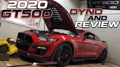 2020 GT500 DYNO REVIEW VS GT350 WHIPPLE SUPERCHARGER DYNO AT