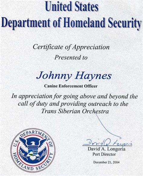 Homeland Security Certificate Online - Security Guards Companies