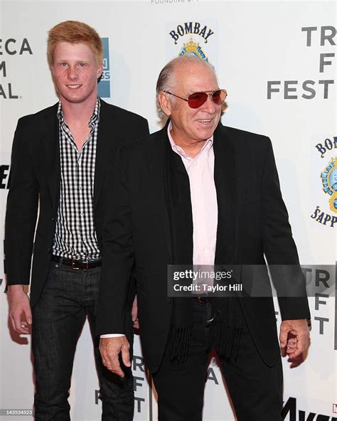 Cameron Marley Buffett and father Jimmy Buffett attend "Marvel's The... News Photo - Getty Images