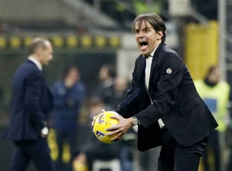 Serie A Confirms Inter Coach Simone Inzaghi Banned For Match At Roma