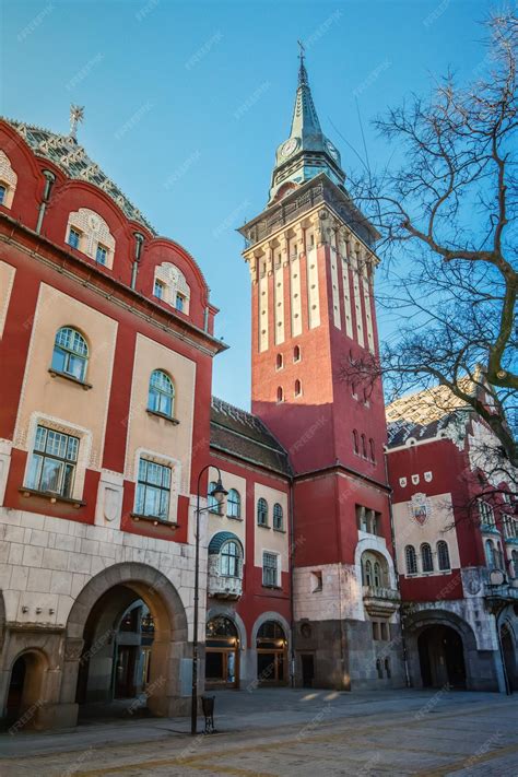 Premium Photo | Panoramic view of Subotica Town Hall as a focal point