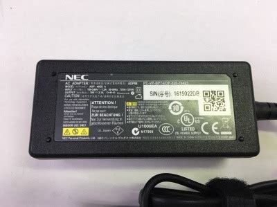 NEC(日本電気) ACアダプター 19V 2.1A ADP-40EDの激安通販(詳細情報) - パソコンショップパウ