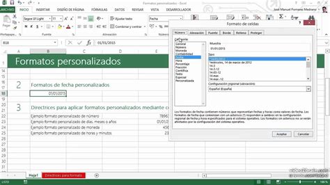 Formato Personalizado Excel Ejemplos Image To U